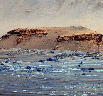 "Alien Life on Mars Beneath Ice"