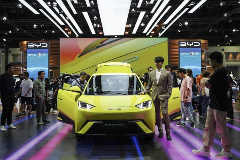 Chinese-made electric vehicles