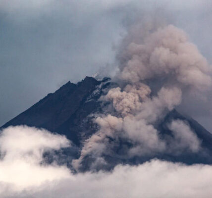 "Mount Merapi eruption"